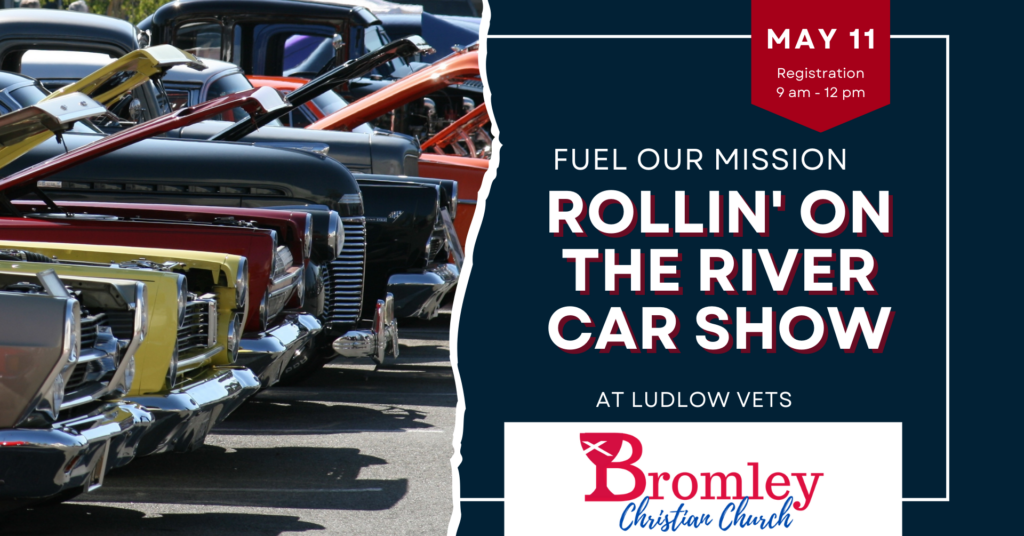 Rolling on the river car show